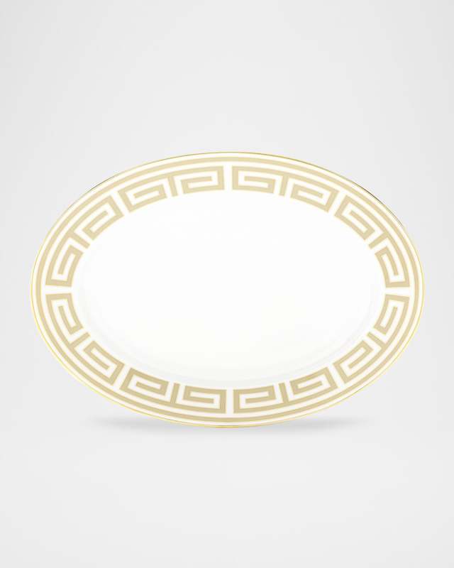 Labirinto Cachemire Oval Flat Platter